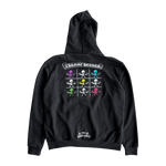 Chrome Hearts Black Multicolor Foti Zip Up Hoodie