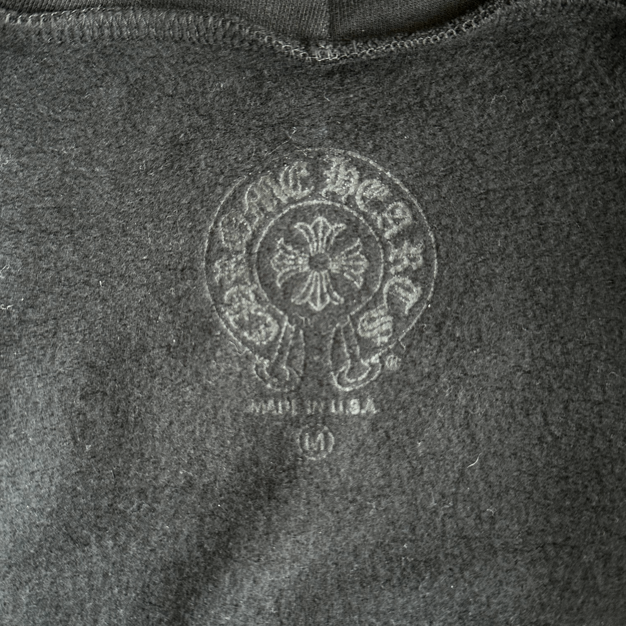Chrome Hearts Black Multicolor Foti Zip Up Hoodie