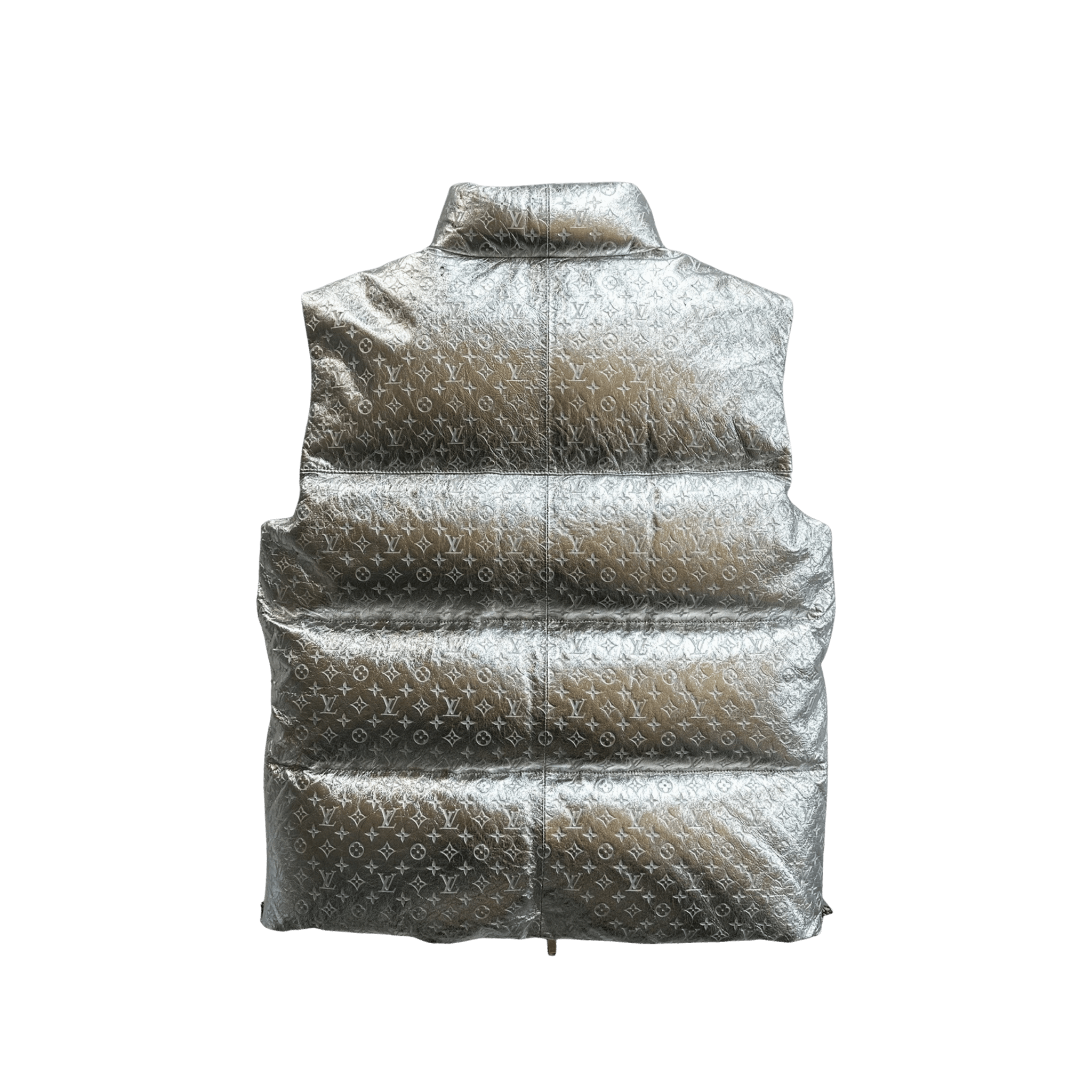 Louis Vuitton Silver Embossed Monogram Woman's Vest