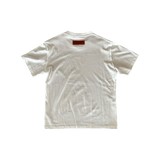 Louis Vuitton White & Blue LV Stitch Logo T-Shirt