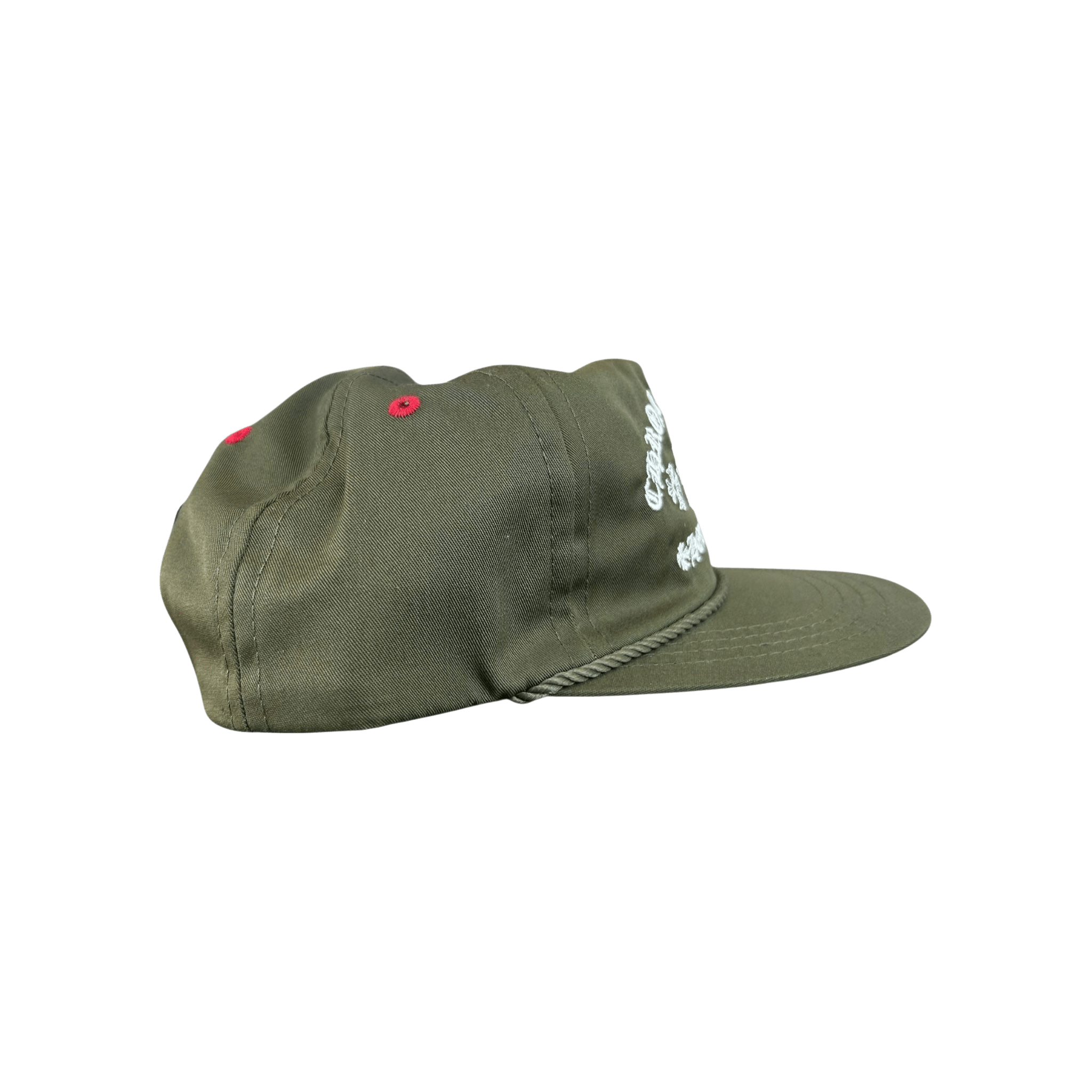 Chrome Hearts Olive & White Triple Cross Embroidered Hat - Morely TrendsChrome Hearts Type here:)