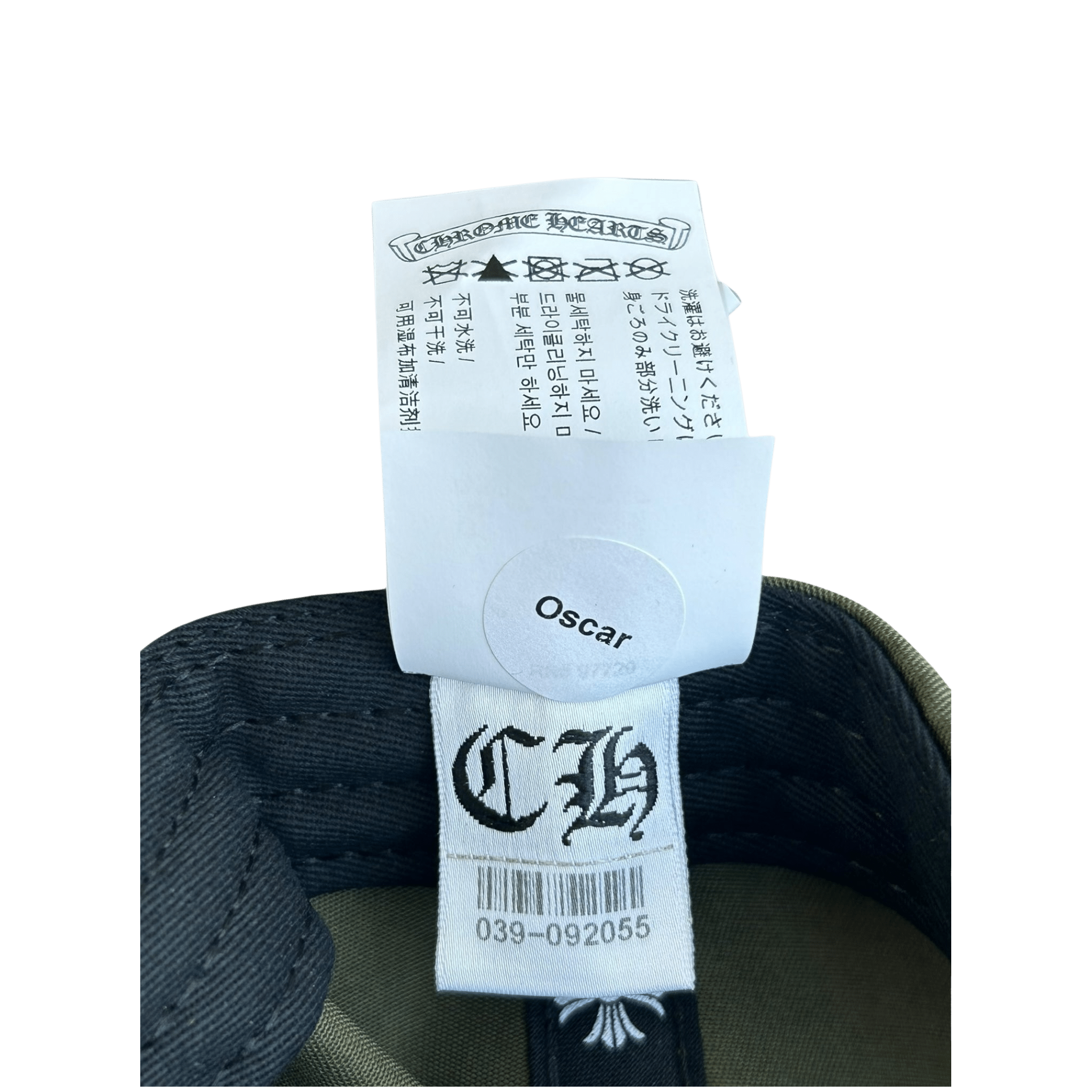 Chrome Hearts Olive & White Triple Cross Embroidered Hat - Morely TrendsChrome Hearts Type here:)