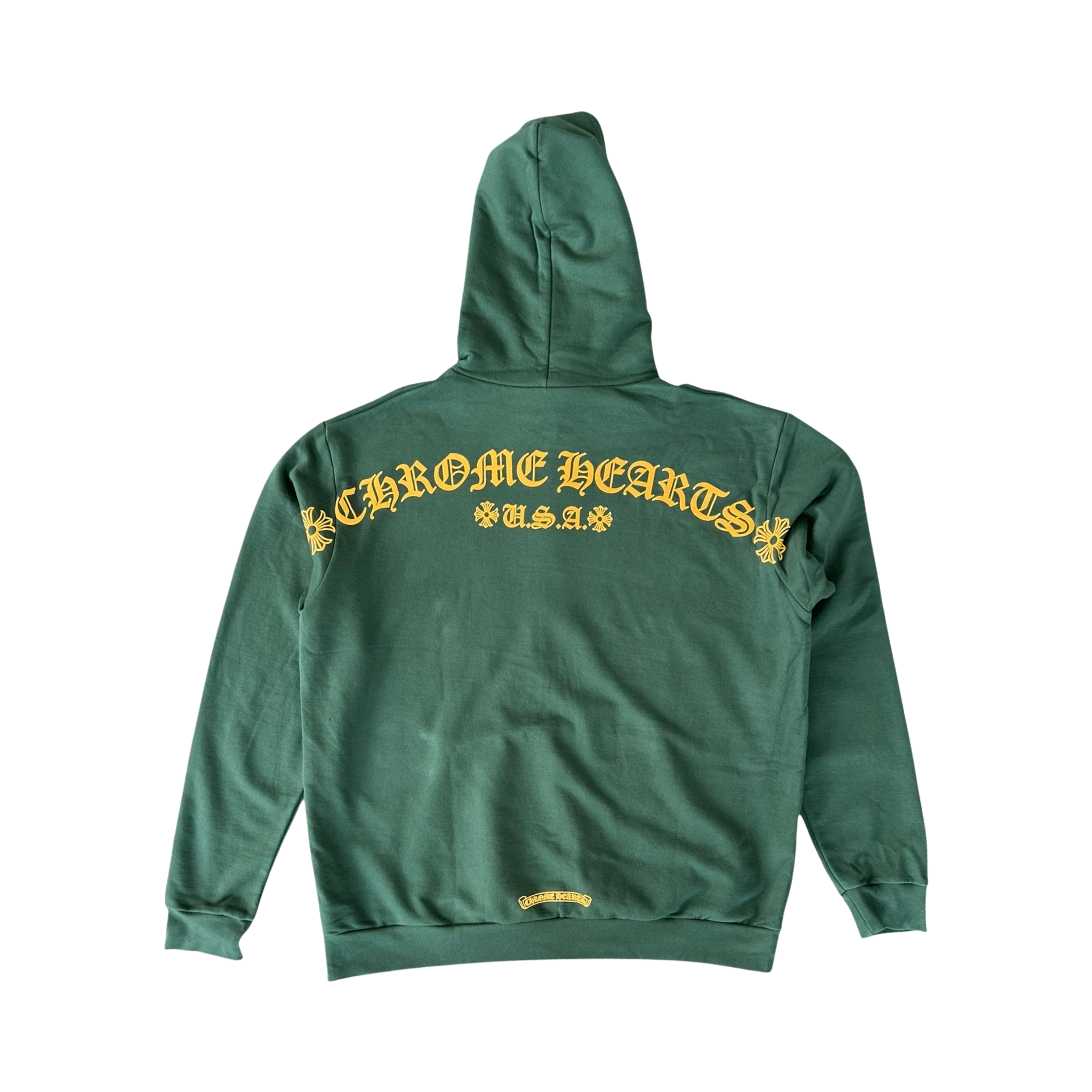 Chrome Hearts Green & Yellow T - Bar Logo Hoodie - Morely TrendsChrome Hearts Type here:)