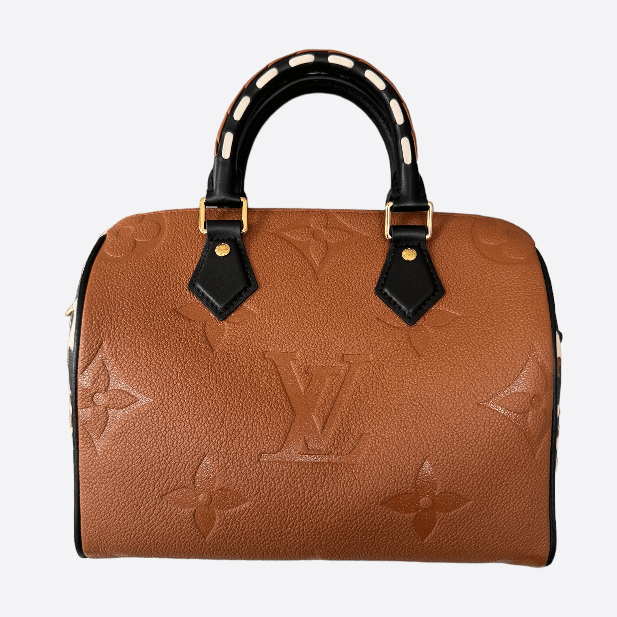 Louis Vuitton Caramel Empreinte Monogram Wild At Heart Speedy 25 - Morely TrendsLouis Vuitton Type here:)