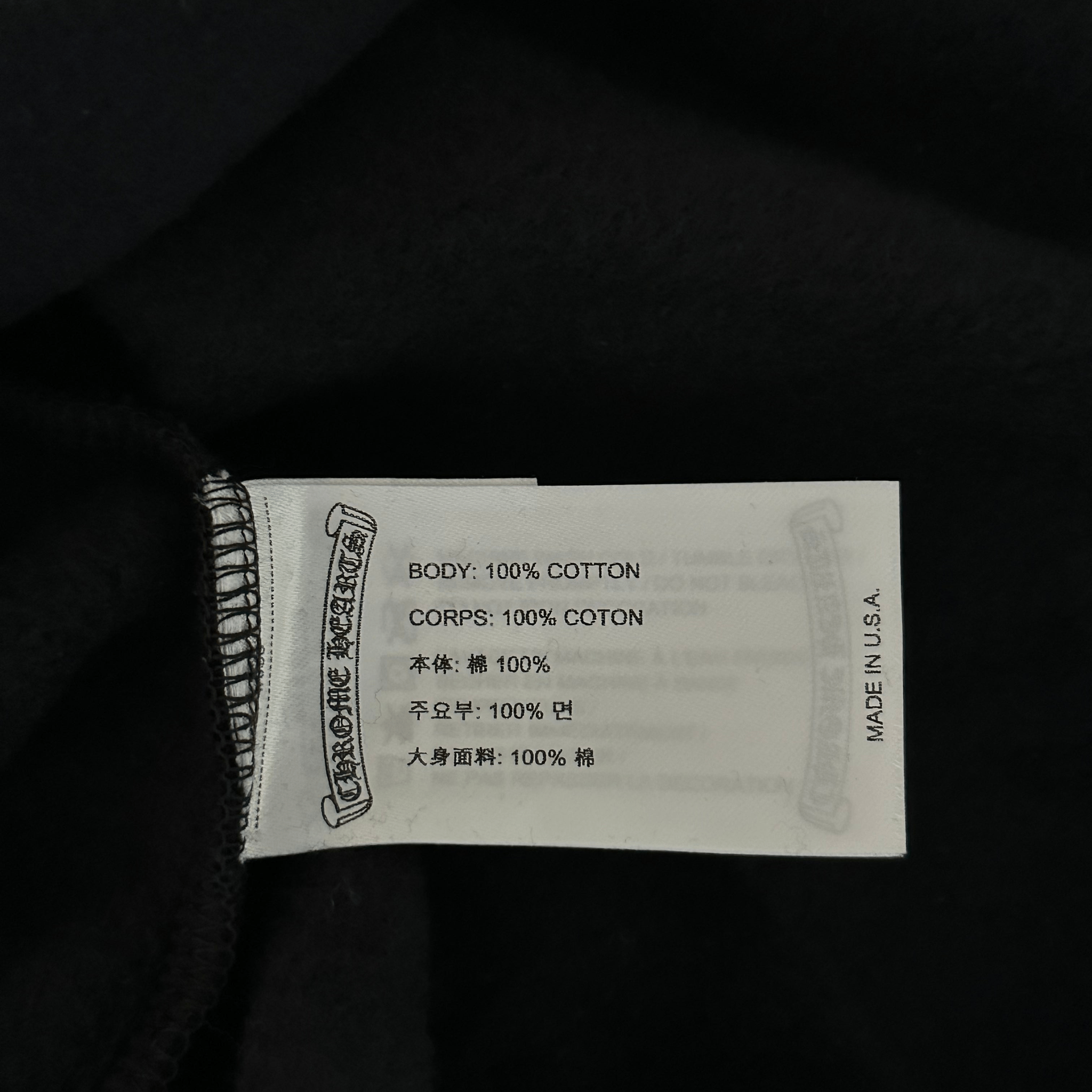 Chrome Hearts Black & Silver Script Logo Hoodie - Morely TrendsChrome Hearts Type here:)