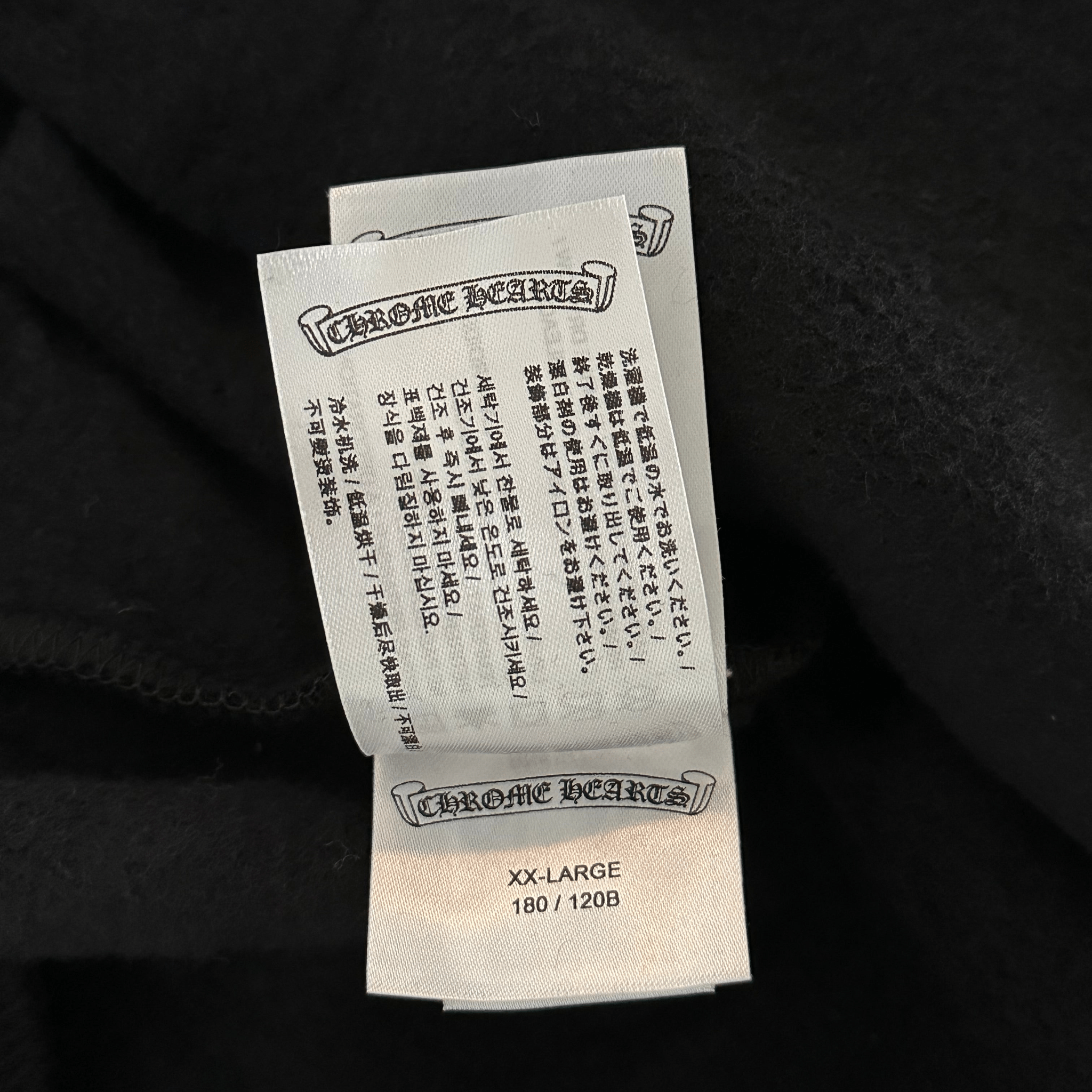 Chrome Hearts Black & Silver Script Logo Hoodie - Morely TrendsChrome Hearts Type here:)
