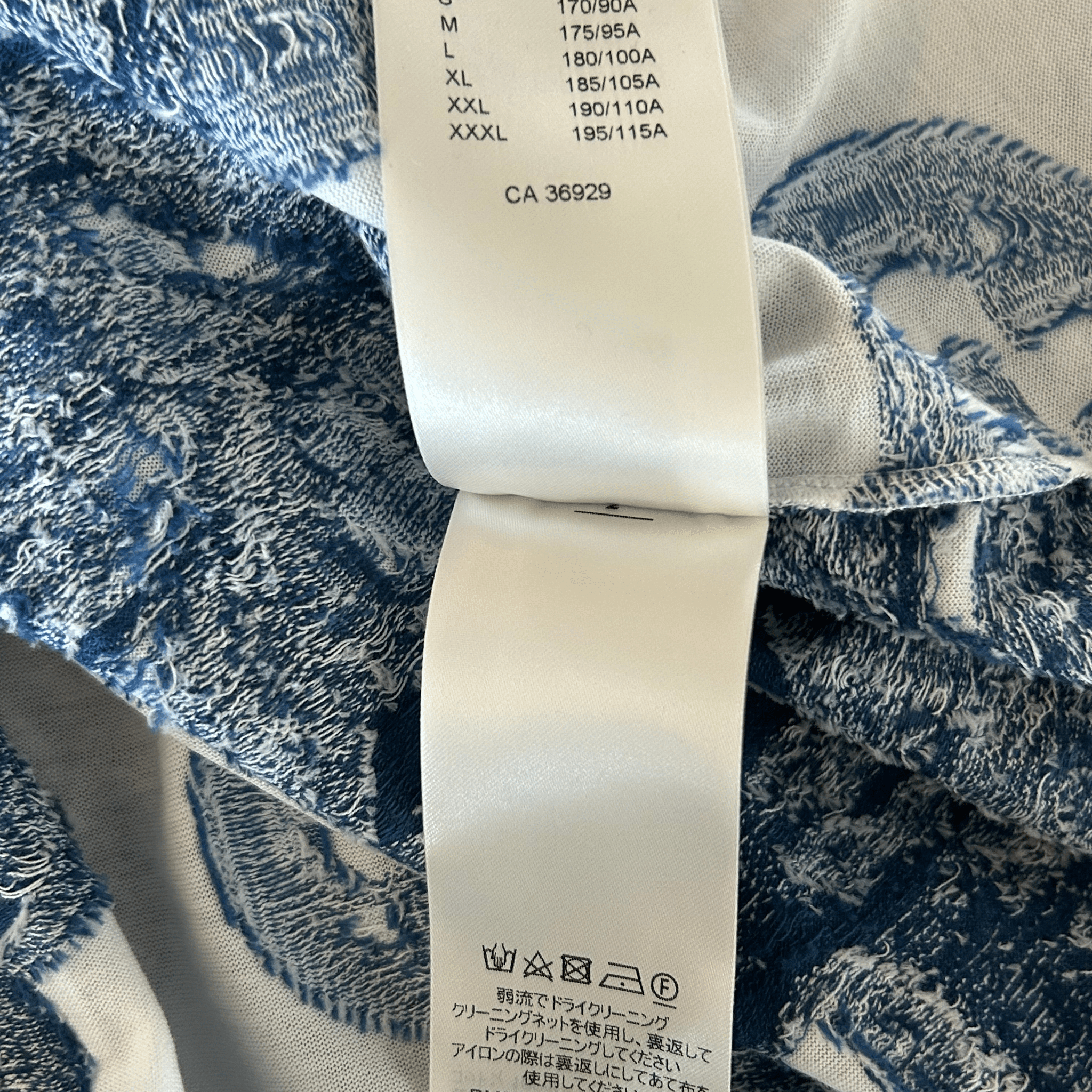 Louis Vuitton Blue & White Aquagarden Monogram T-Shirt - Morely TrendsLouis Vuitton Type here:)