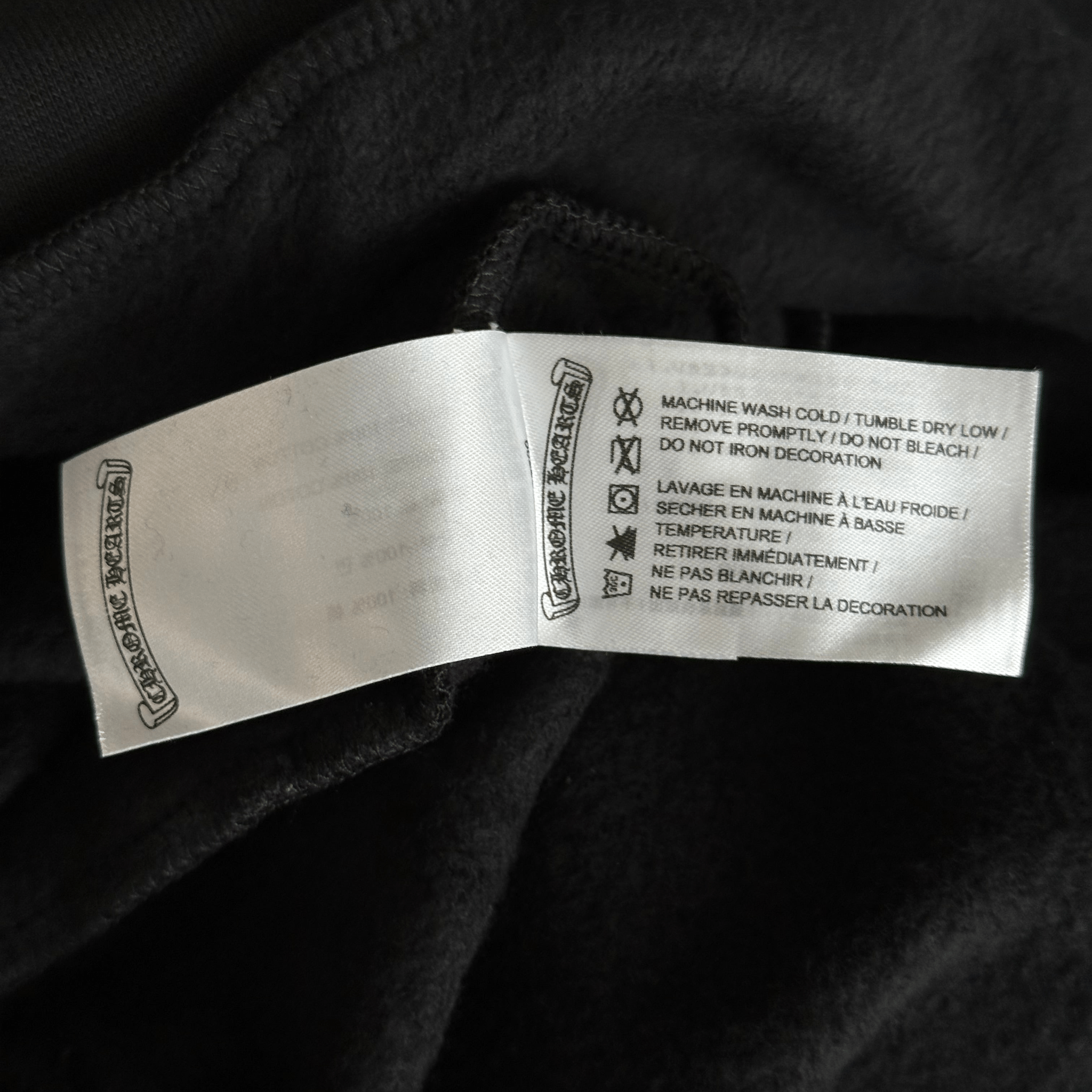 Chrome Hearts Black & Silver Script Logo Hoodie - Morely TrendsChrome Hearts Type here:)