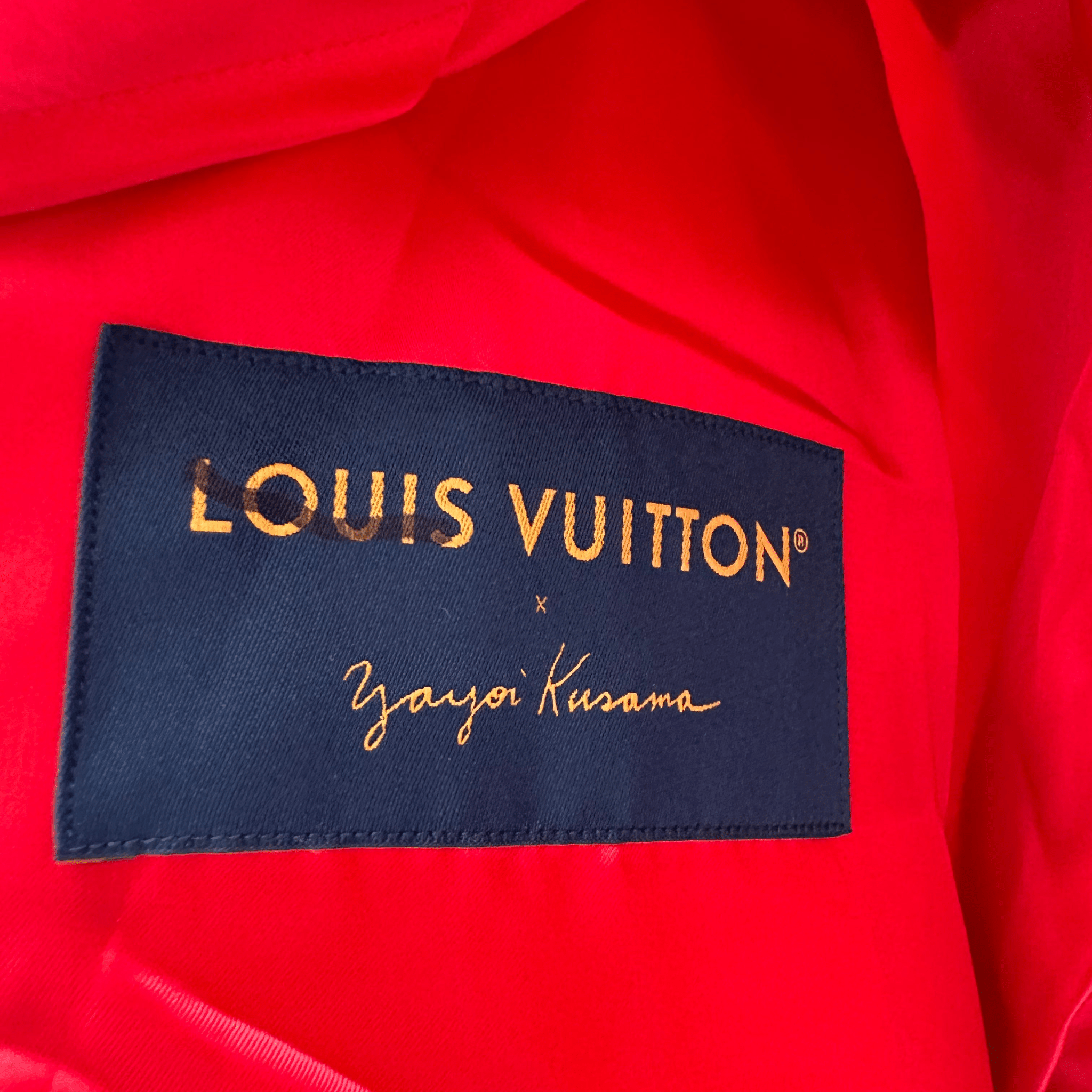 Louis Vuitton Yayoi Kusama Red & White Varsity Jacket - Morely TrendsLouis Vuitton Type here:)