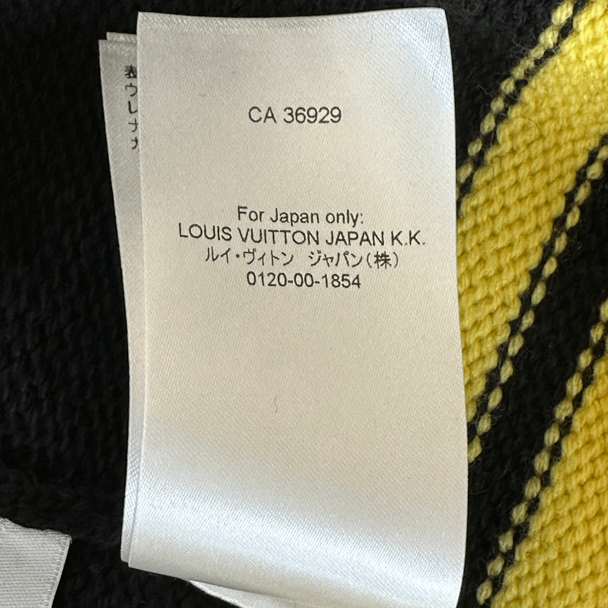 Louis Vuitton Black & Yellow Knit Jersey - Morely TrendsLouis Vuitton Type here:)