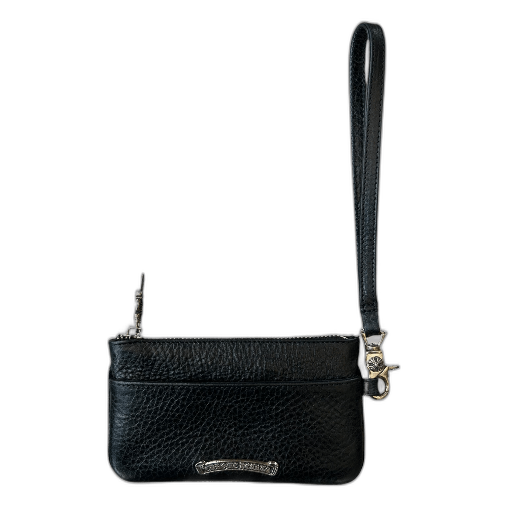 Chrome Hearts Black Cross Patch Loop Wallet - Morely TrendsChrome Hearts Type here:)