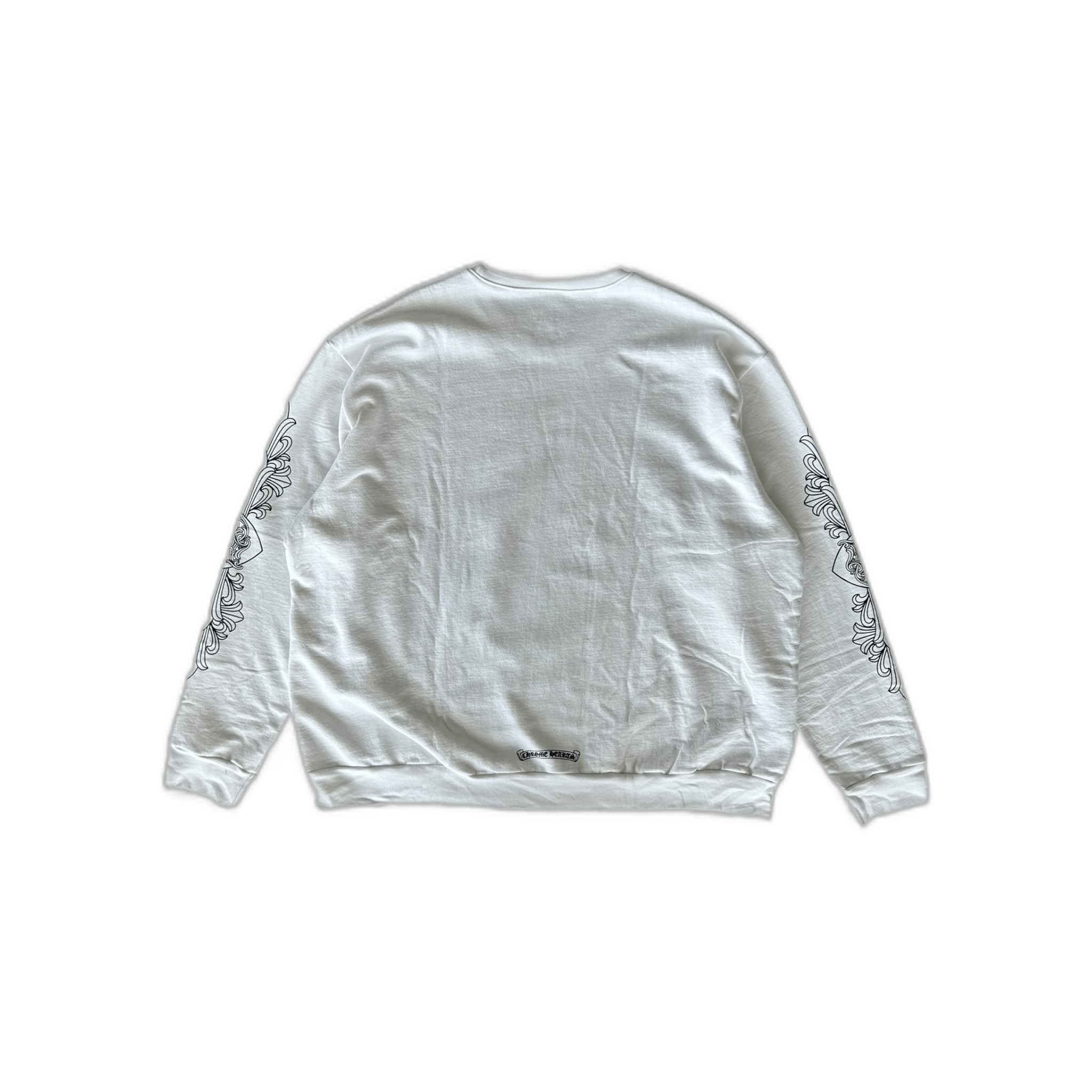 Chrome Hearts White & Black Love You Neck Logo Sweater - Morely TrendsChrome Hearts Type here:)