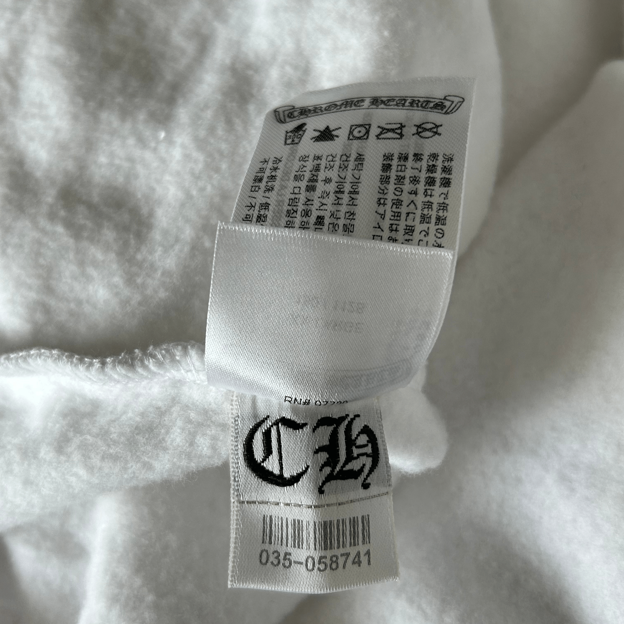 Chrome Hearts White & Black Love You Neck Logo Sweater - Morely TrendsChrome Hearts Type here:)