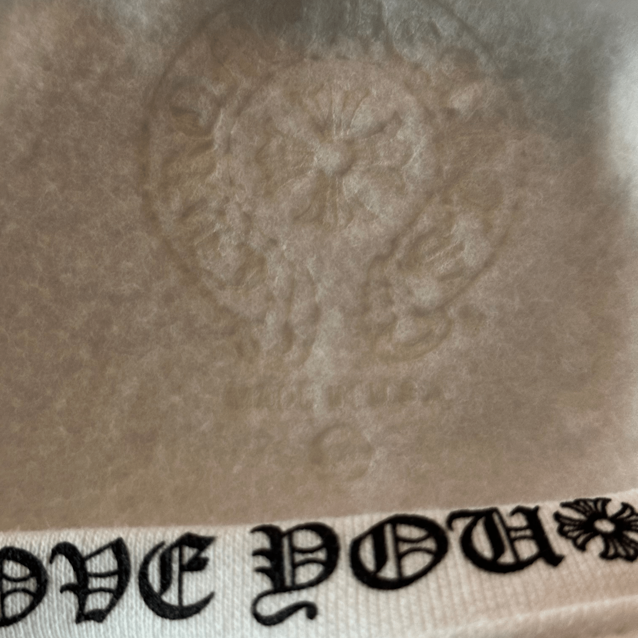 Chrome Hearts White & Black Love You Neck Logo Sweater - Morely TrendsChrome Hearts Type here:)