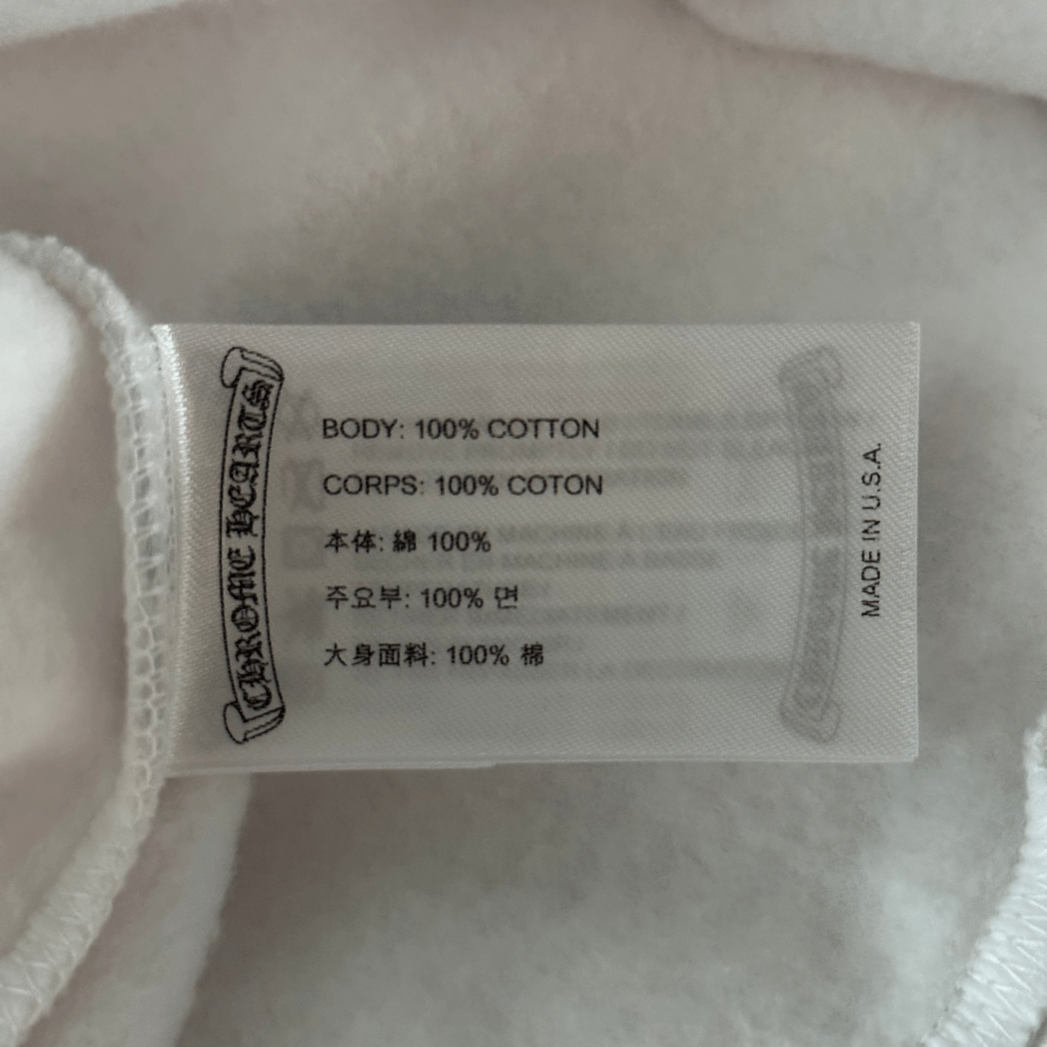 Chrome Hearts White & Black Love You Neck Logo Sweater - Morely TrendsChrome Hearts Type here:)