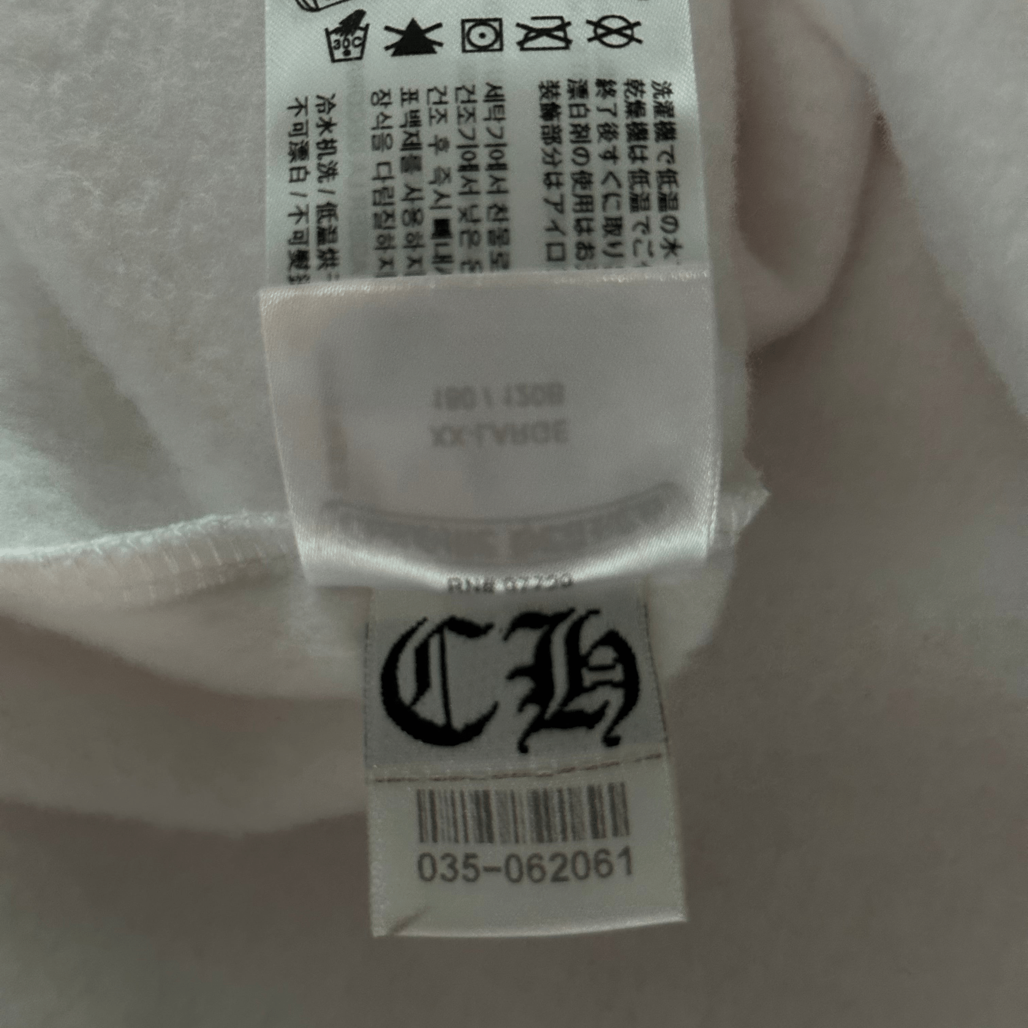 Chrome Hearts White & Black Love You Neck Logo Sweater - Morely TrendsChrome Hearts Type here:)
