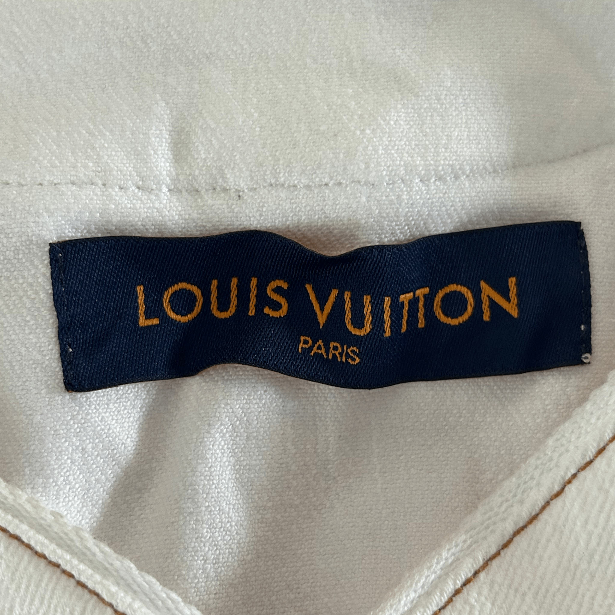 Louis Vuitton White Monogram Baseball Jersey - Morely TrendsLouis Vuitton Type here:)