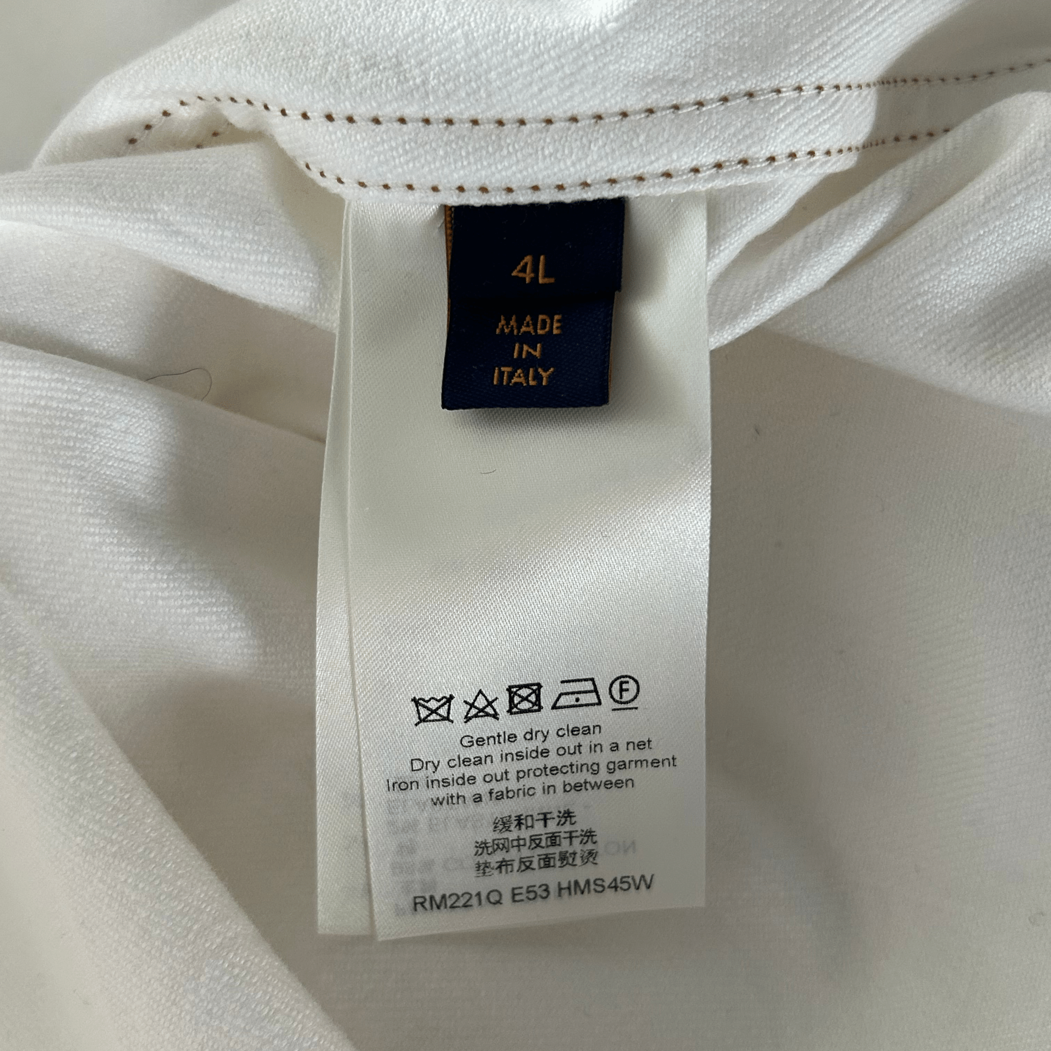 Louis Vuitton White Monogram Baseball Jersey - Morely TrendsLouis Vuitton Type here:)