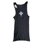 Chrome Hearts Black & White Cross Tank Top - Morely TrendsChrome Hearts Type here:)