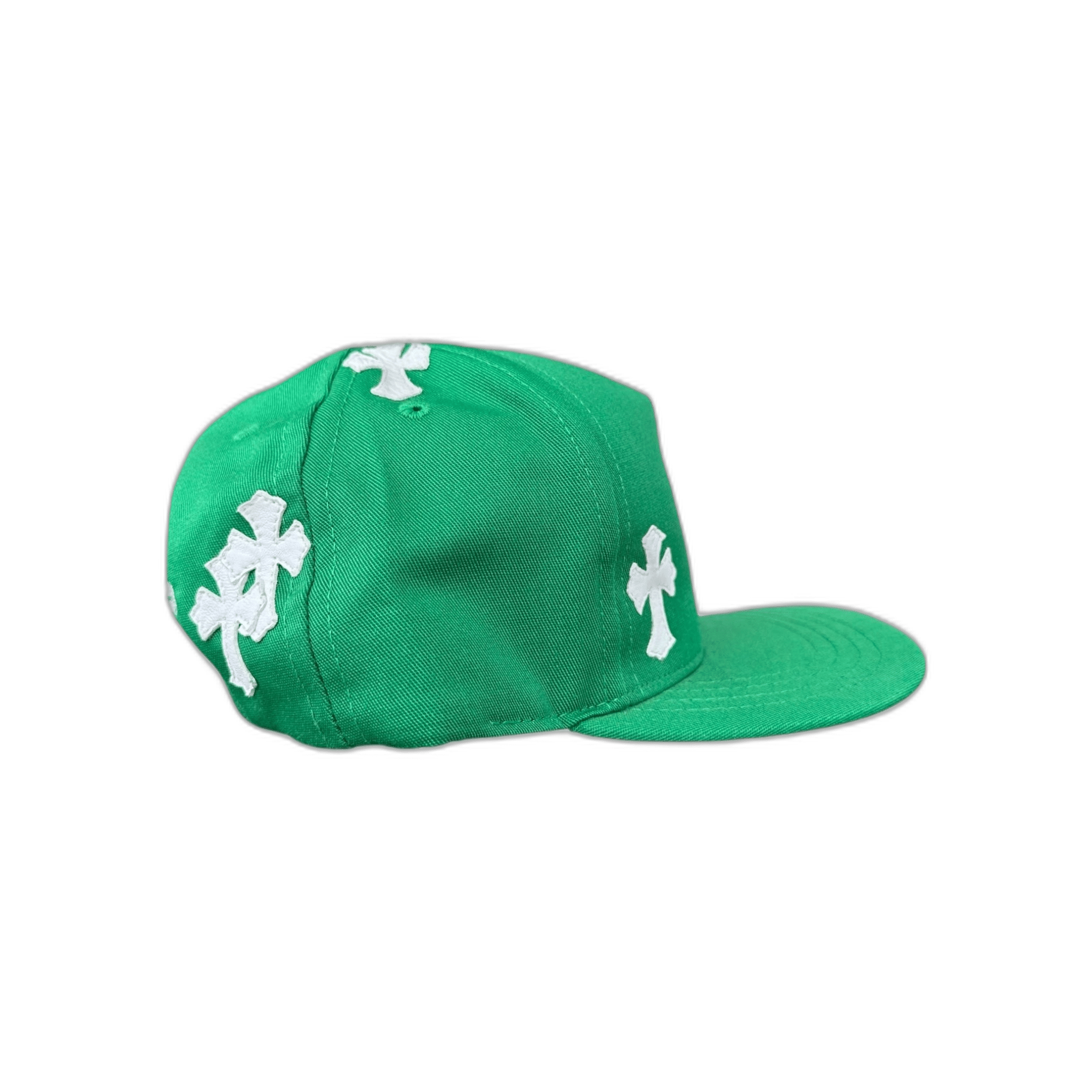 Chrome Hearts Green & White Cross Patch Hat - Morely TrendsChrome Hearts Type here:)