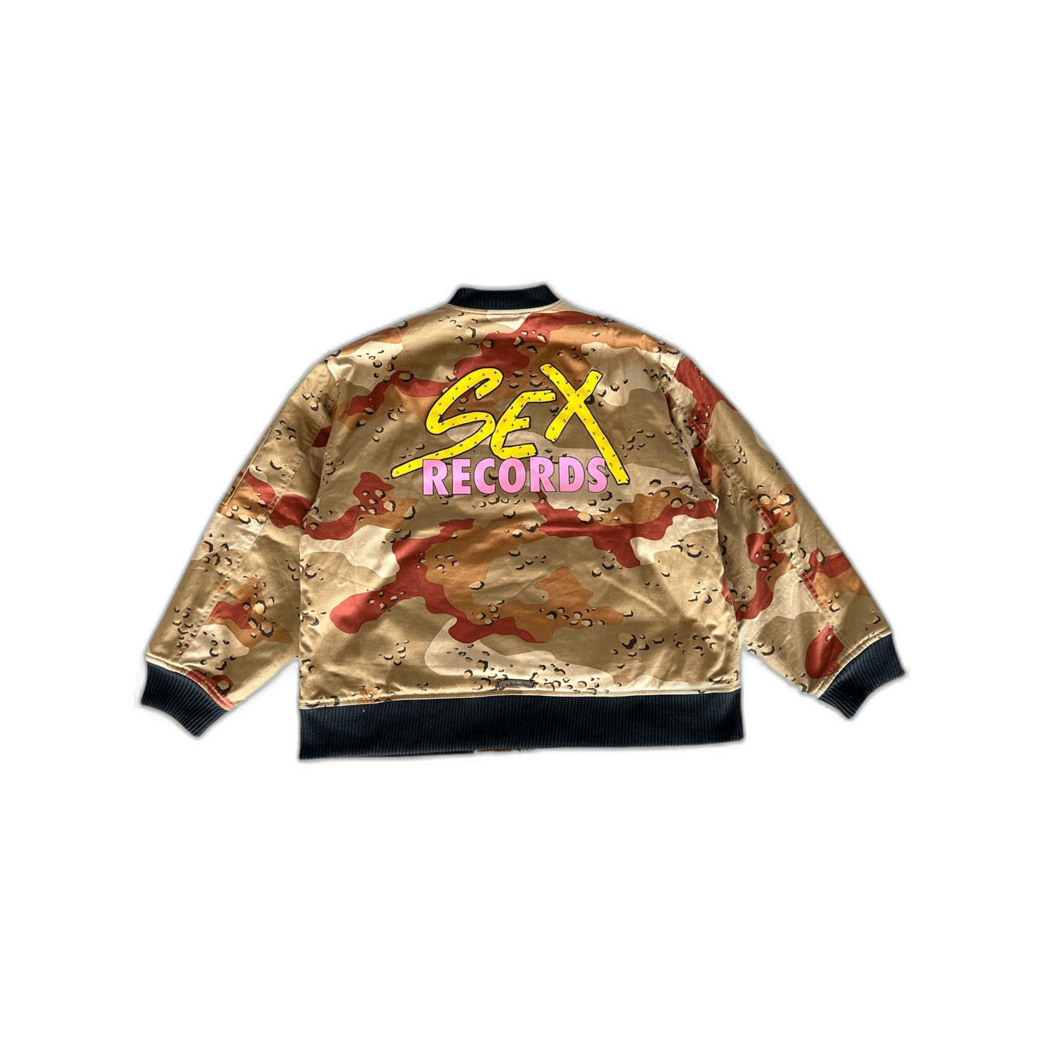 Chrome Hearts Desert Camouflage Sex Records Bomber Jacket - Morely TrendsChrome Hearts Type here:)