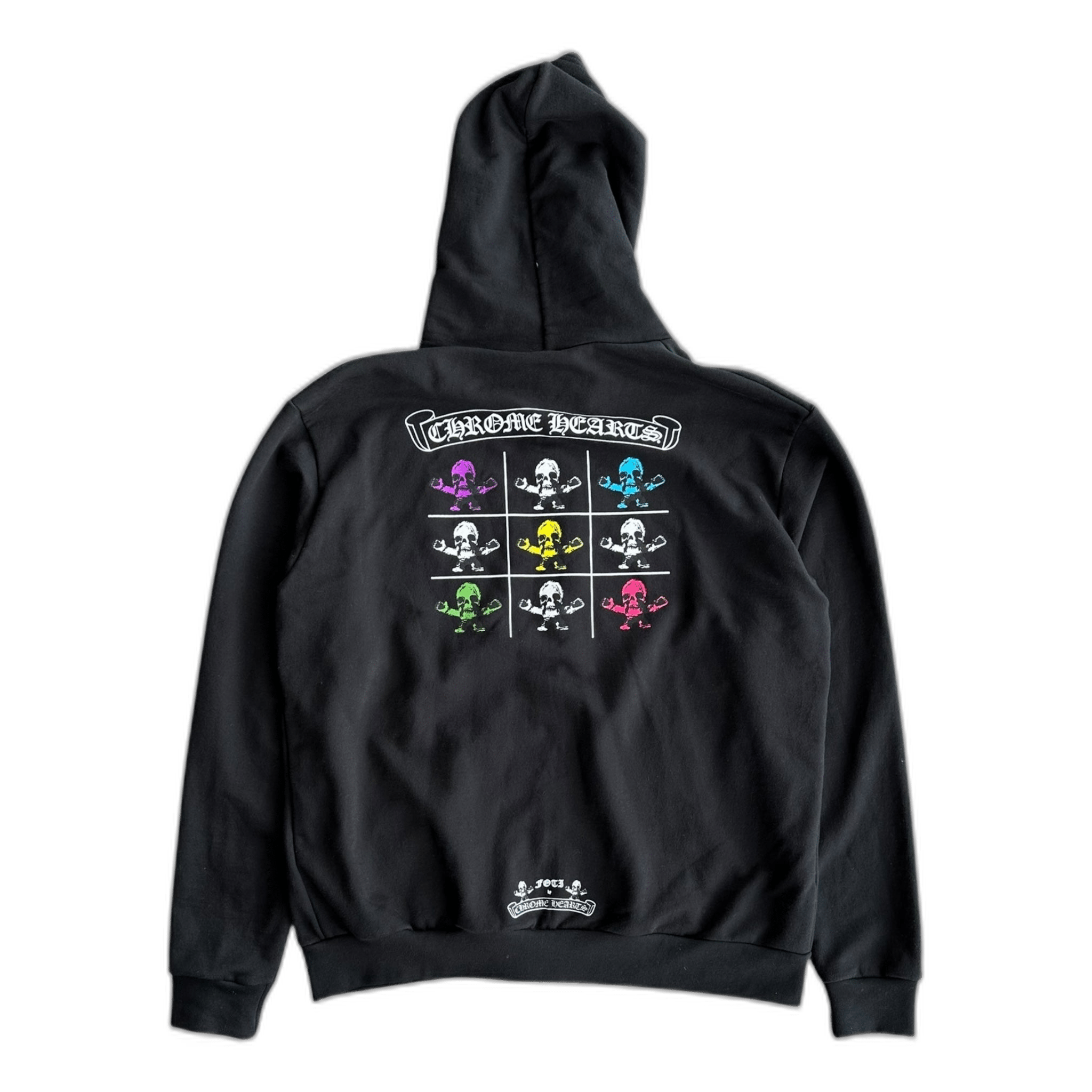 Chrome Hearts Black Multicolor Foti Zip Up Hoodie - Morely TrendsChrome Hearts Type here:)