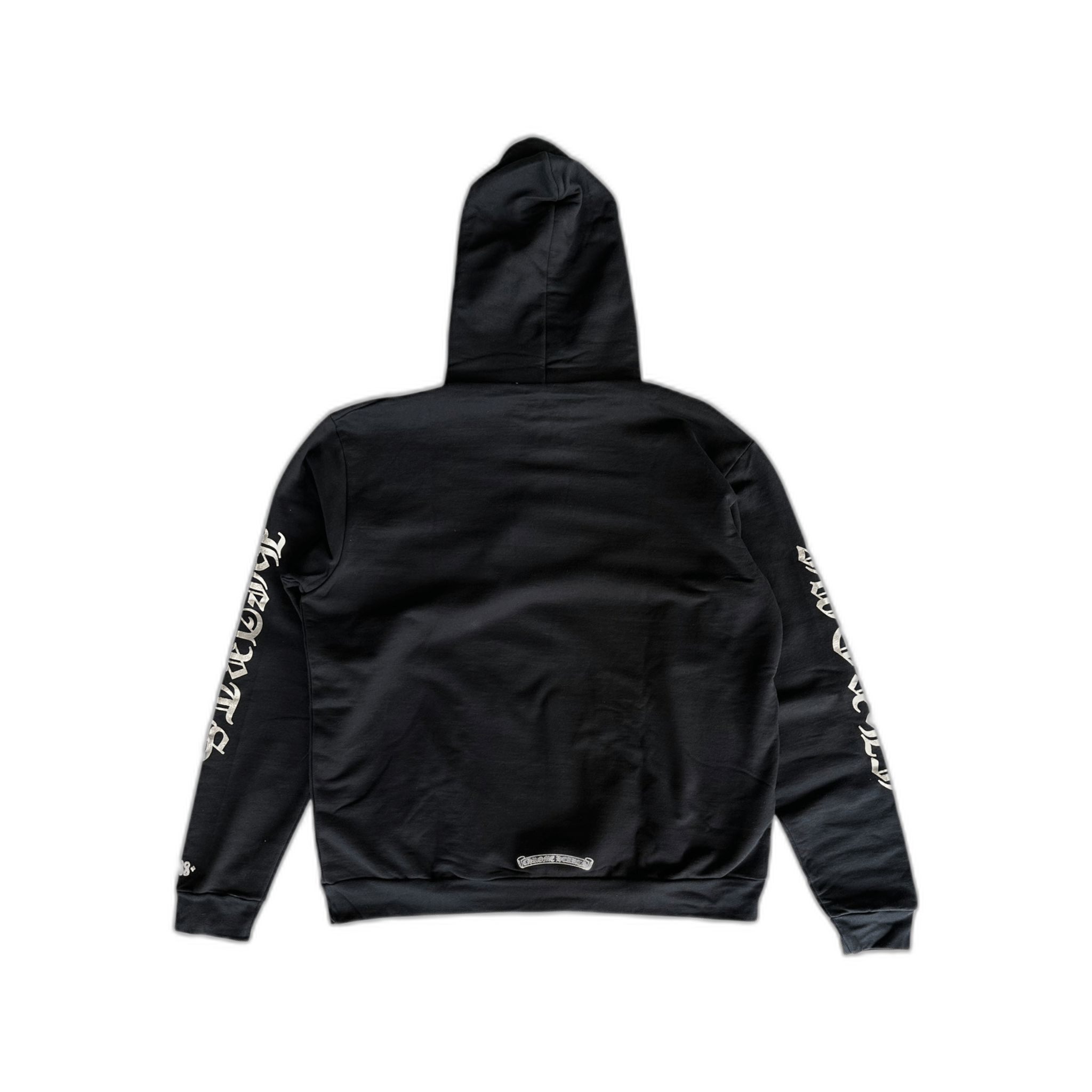 Chrome Hearts Black & Silver Script Logo Hoodie - Morely TrendsChrome Hearts Type here:)