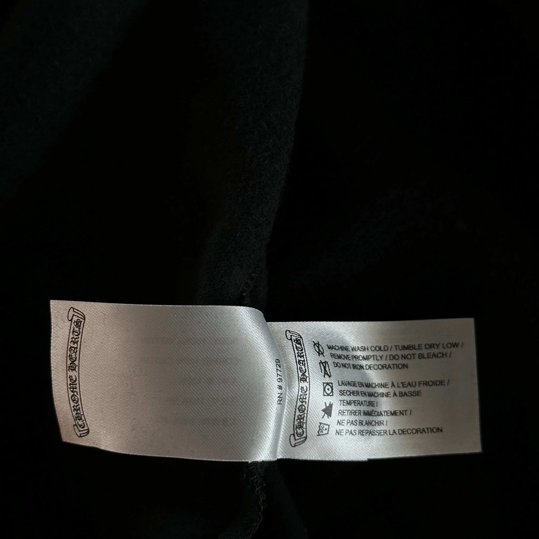 Chrome Hearts Black & Silver Script Logo Hoodie - Morely TrendsChrome Hearts Type here:)