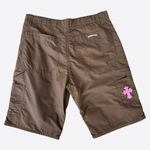 Chrome Hearts Brown Nylon & Leather Carpenter Shorts - Morely TrendsChrome Hearts Type here:)