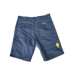 Chrome Hearts Navy Nylon & Leather Carpenter Shorts - Morely TrendsChrome Hearts Type here:)