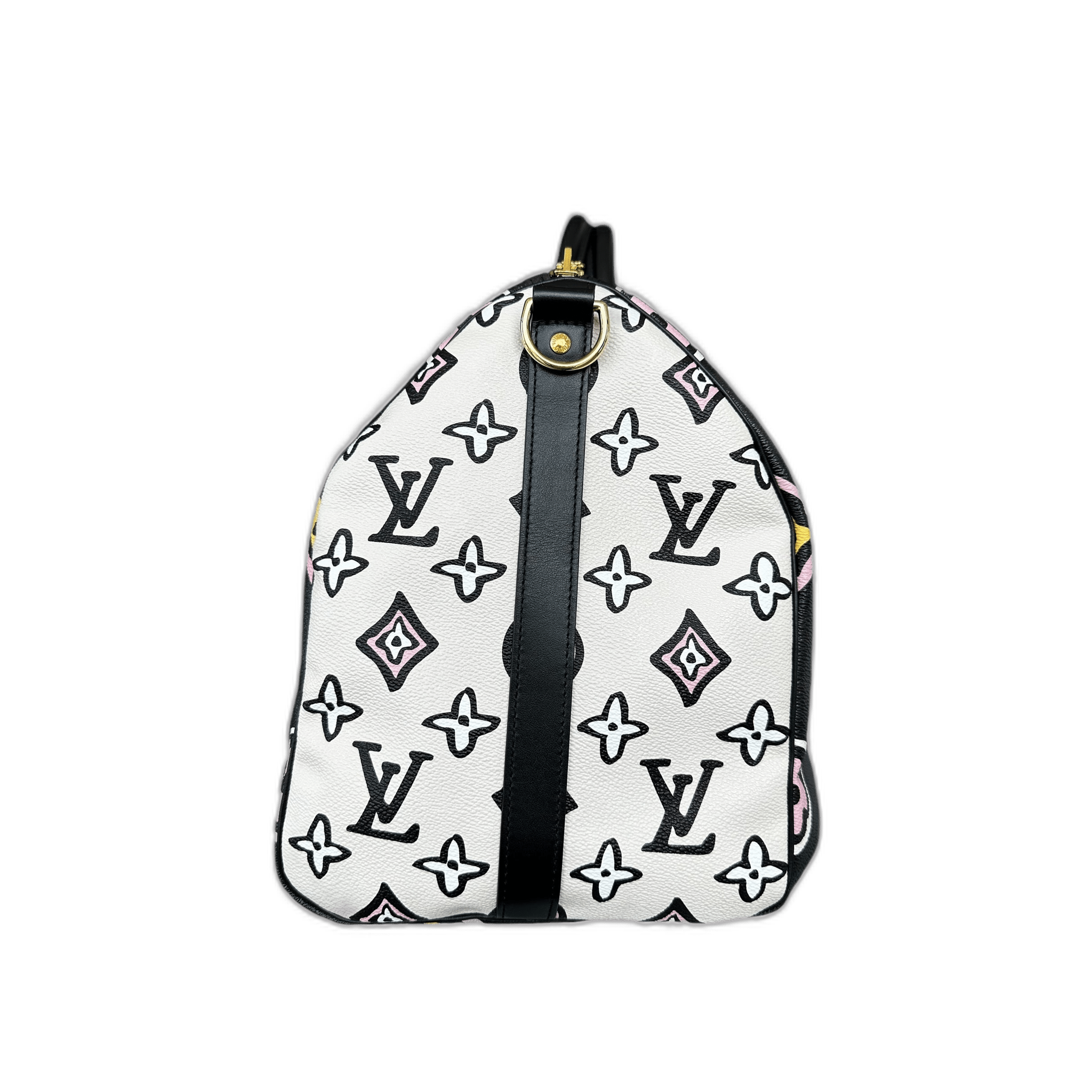 Louis Vuitton Black Wild At Heart Monogram Keepall 45 - Morely TrendsLouis Vuitton Type here:)
