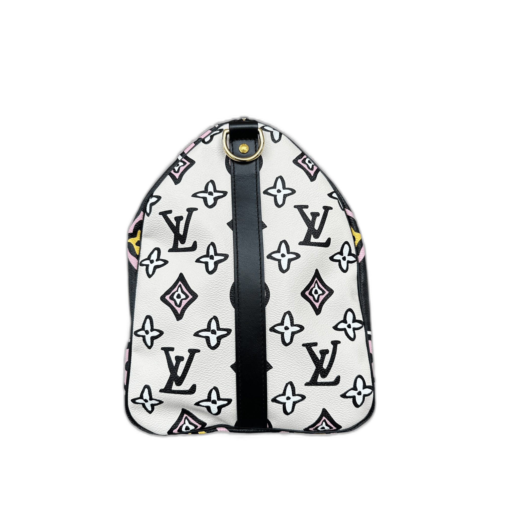 Louis Vuitton Black Wild At Heart Monogram Keepall 45 - Morely TrendsLouis Vuitton Type here:)
