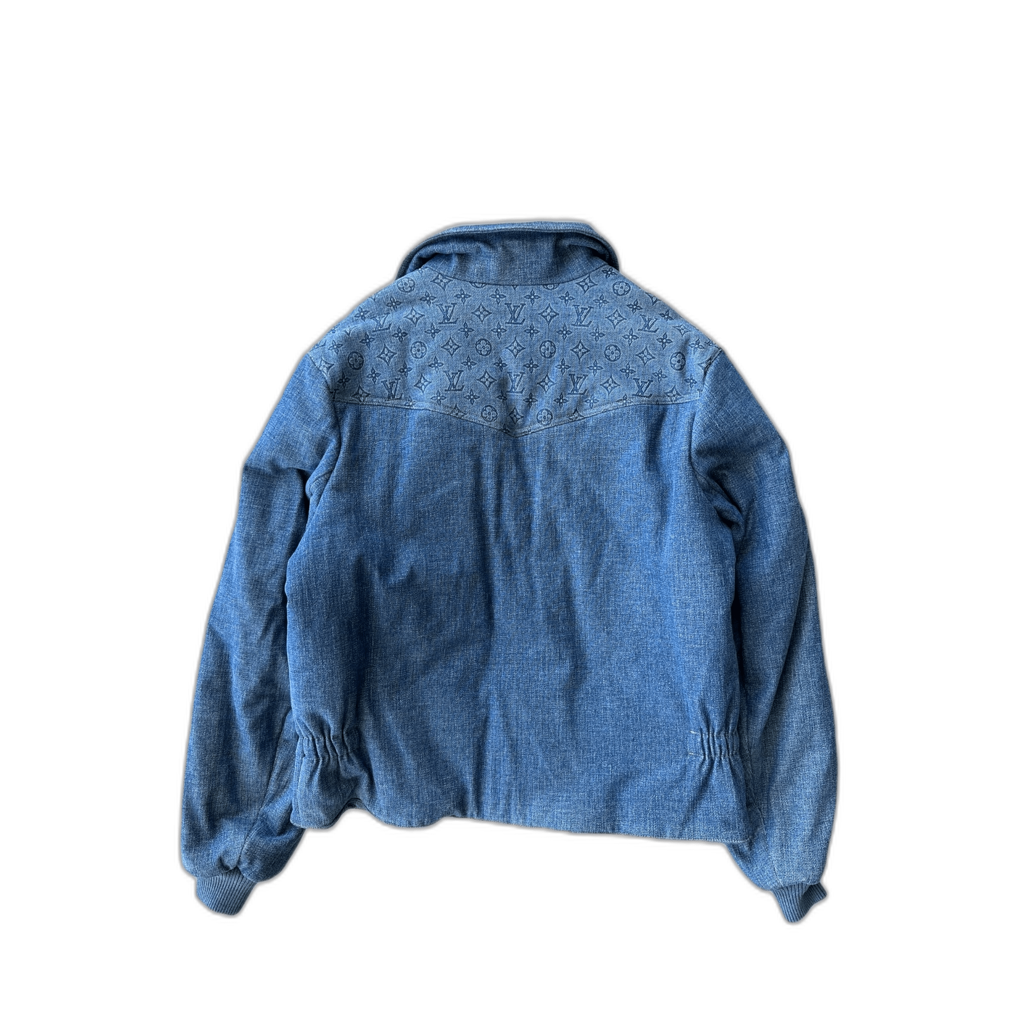 Louis Vuitton Blue Monogram Padded Denim Jacket - Morely TrendsLouis Vuitton Type here:)