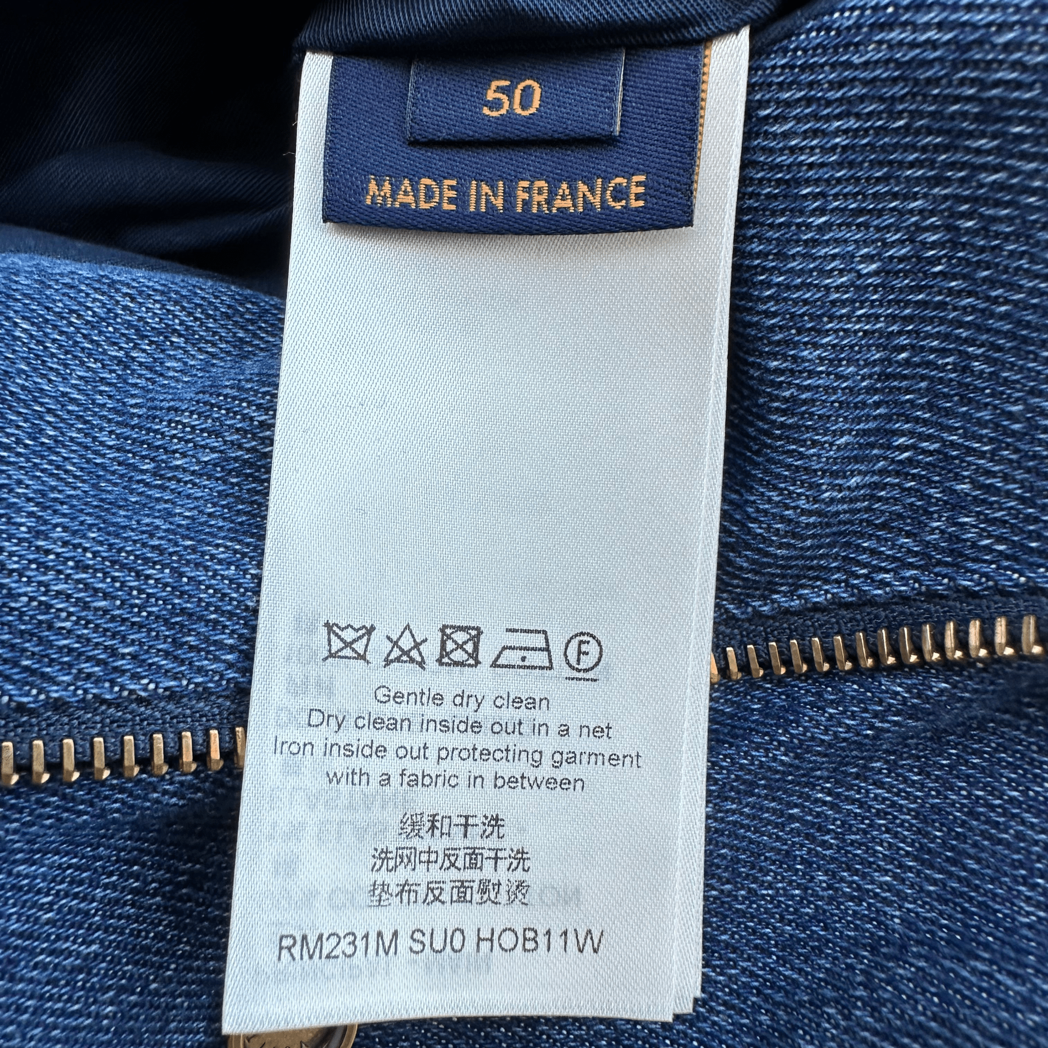 Louis Vuitton Blue Monogram Padded Denim Jacket - Morely TrendsLouis Vuitton Type here:)