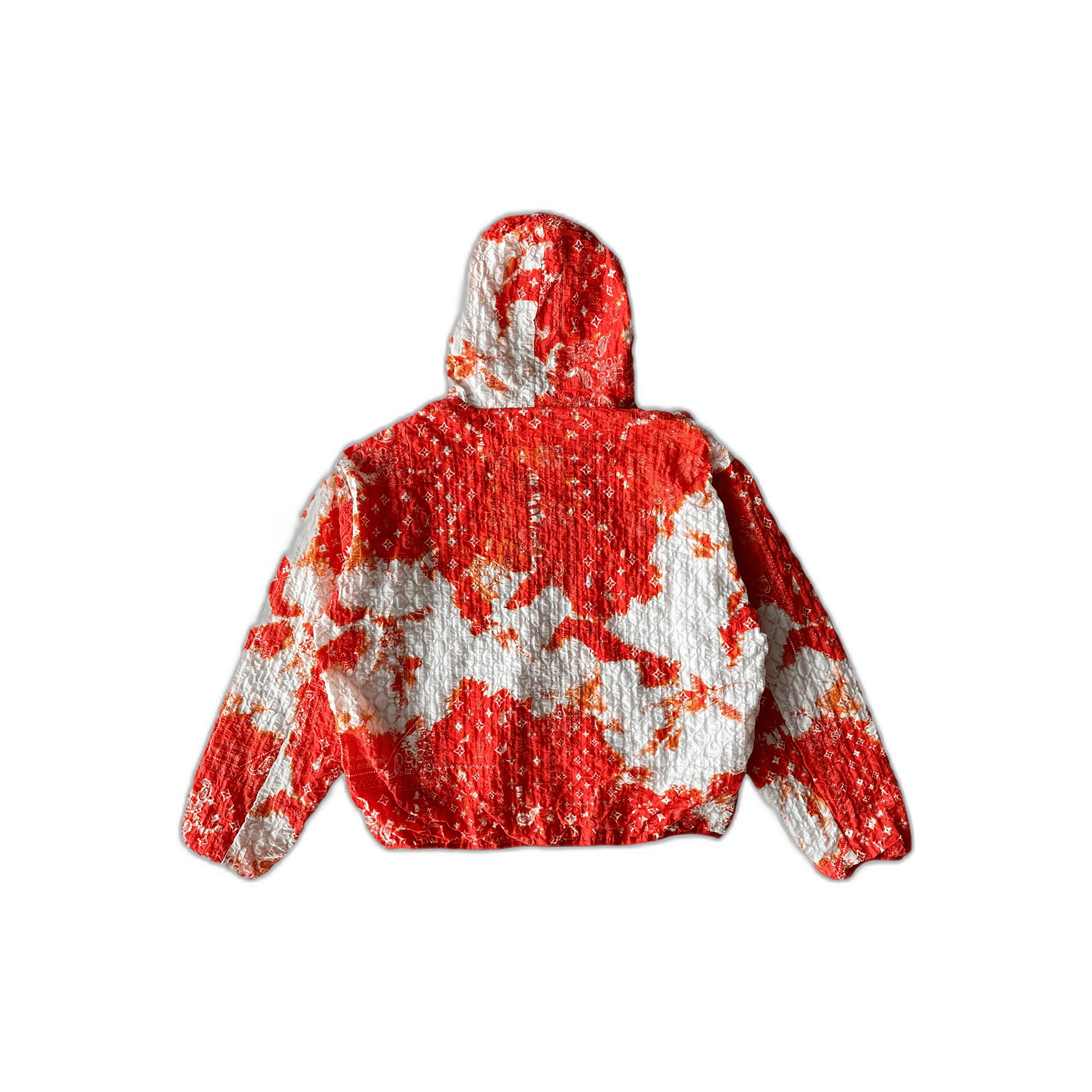 Louis Vuitton Orange Bleached Bandana Monogram Jacket - Morely TrendsLouis Vuitton Type here:)
