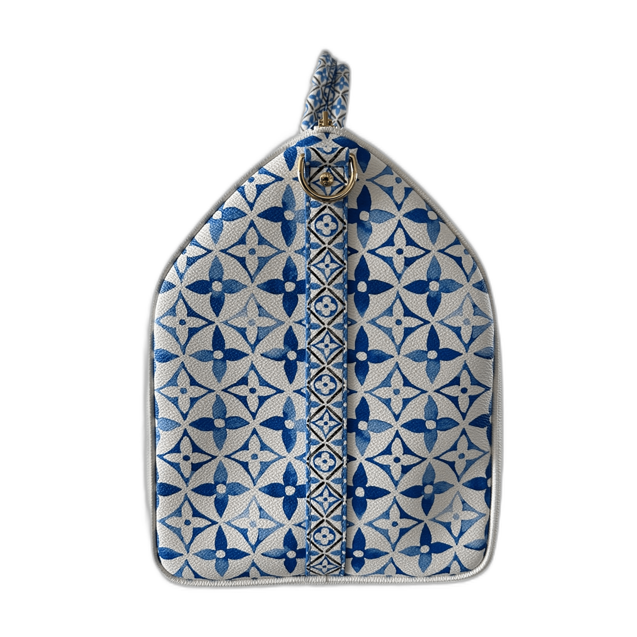Louis Vuitton White & Blue Watercolor Monogram By The Pool Keepall 50 - Morely TrendsLouis Vuitton Type here:)