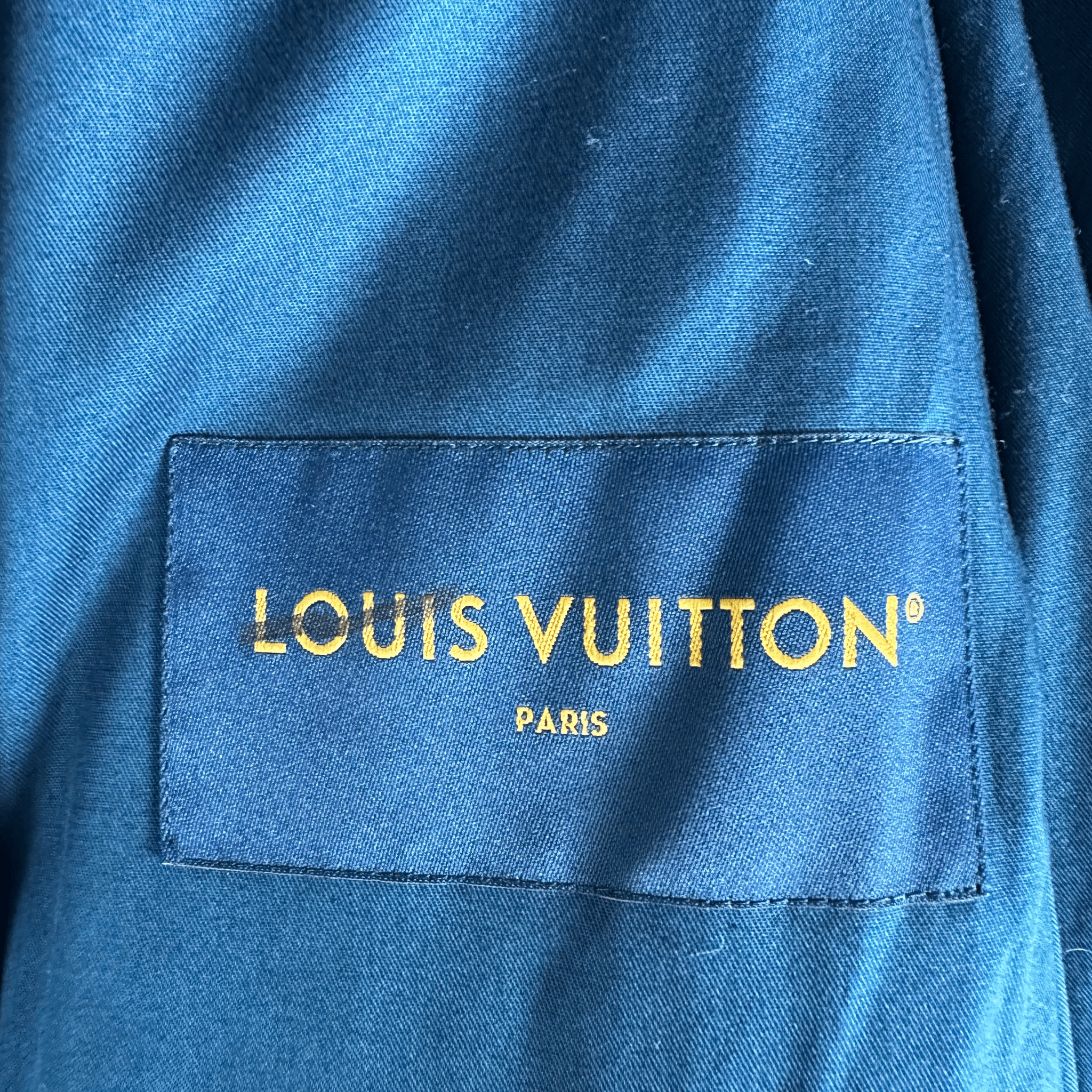 Louis Vuitton Blue Monogram Padded Denim Jacket - Morely TrendsLouis Vuitton Type here:)