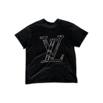 Louis Vuitton NBA Black & White Logo T-Shirt - Morely TrendsLouis Vuitton Type here:)