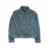 Louis Vuitton Supreme Blue & White Monogram Denim Jacket - Morely TrendsLouis Vuitton Type here:)
