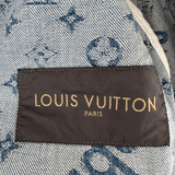 Louis Vuitton Supreme Blue & White Monogram Denim Jacket - Morely TrendsLouis Vuitton Type here:)