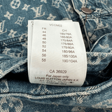 Louis Vuitton Supreme Blue & White Monogram Denim Jacket - Morely TrendsLouis Vuitton Type here:)