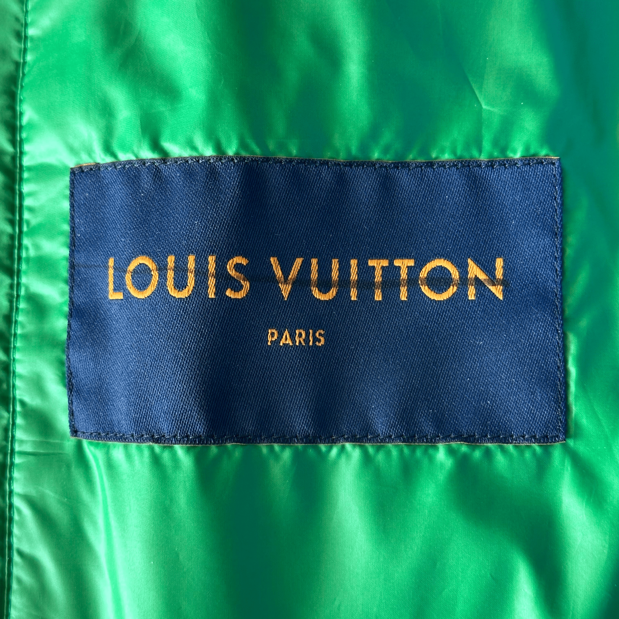 Louis Vuitton Green Flower Monogram Puffer Vest - Morely TrendsLouis Vuitton Type here:)