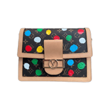 Louis Vuitton Yayoi Kusama Brown & Multicolor Polka Dot Monogram Dauphine - Morely TrendsLouis Vuitton Type here:)