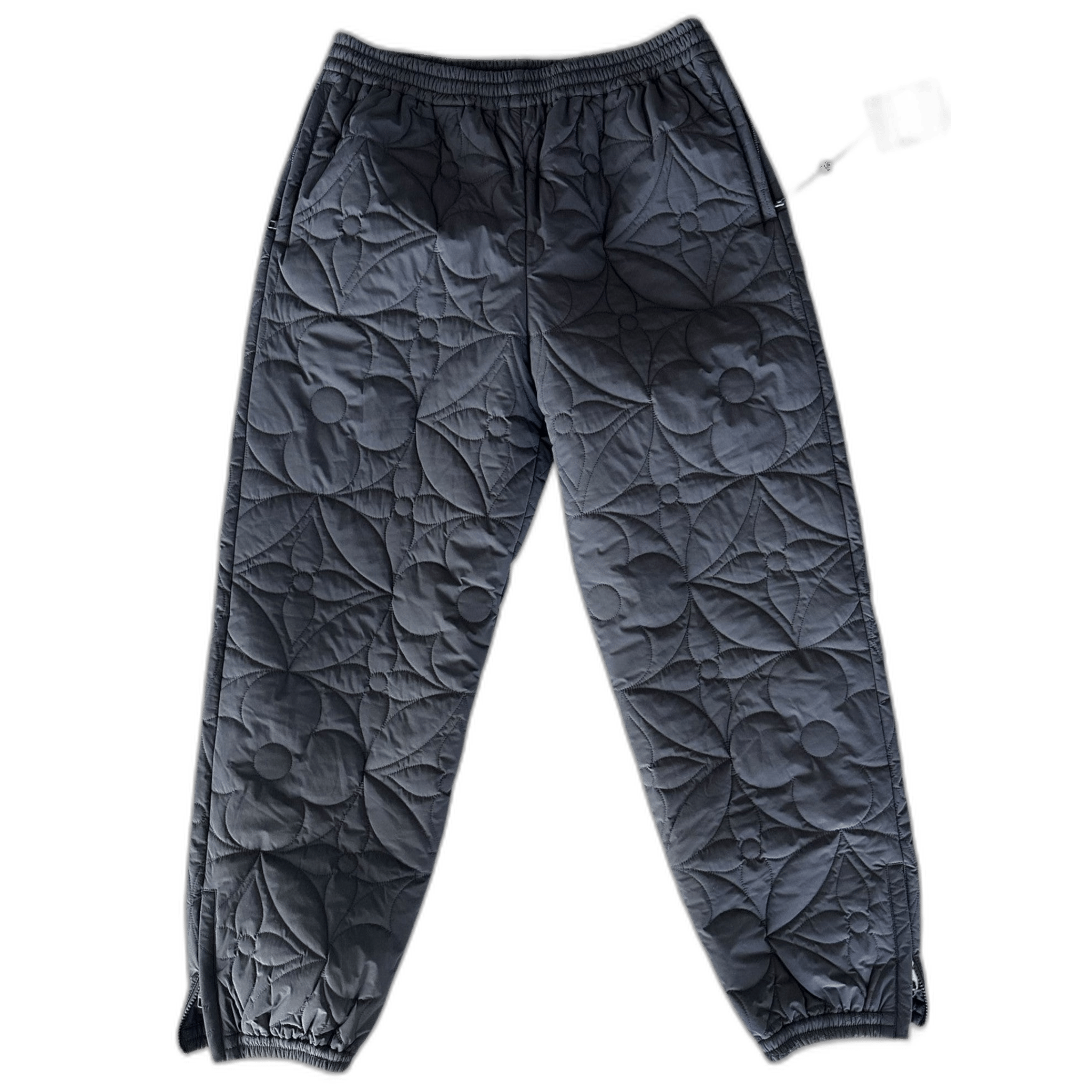 Louis Vuitton Navy Flower Monogram Quilted Trackpants - Morely TrendsLouis Vuitton Type here:)
