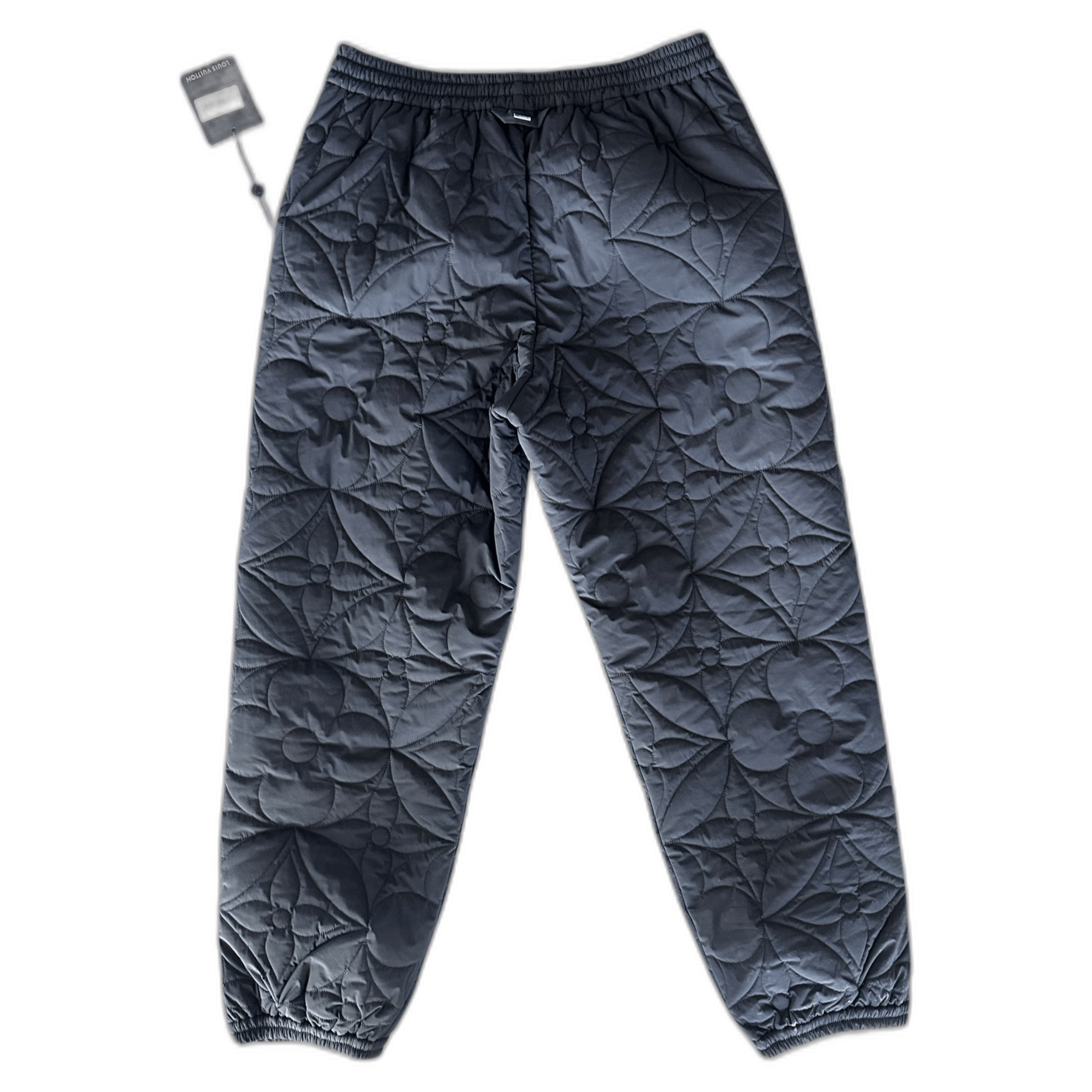 Louis Vuitton Navy Flower Monogram Quilted Trackpants - Morely TrendsLouis Vuitton Type here:)