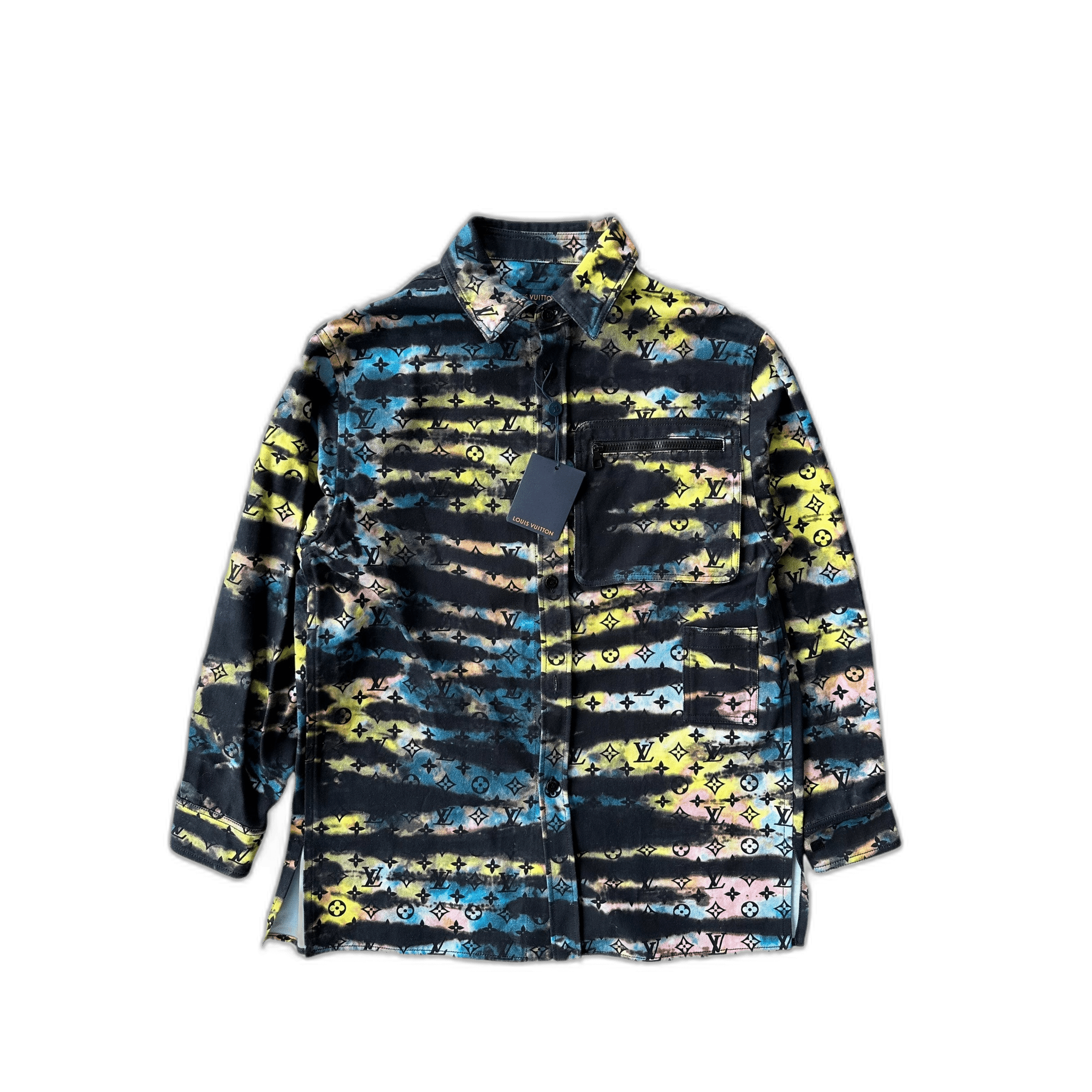 Louis Vuitton Multicolor Tie - Dye Monogram Overcoat - Morely TrendsLouis Vuitton Type here:)