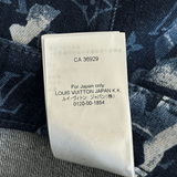 Louis Vuitton Blue Floral Monogram Jeans - Morely TrendsLouis Vuitton Type here:)