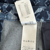 Louis Vuitton Blue Floral Monogram Jeans - Morely TrendsLouis Vuitton Type here:)
