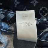 Louis Vuitton Blue Floral Monogram Jeans - Morely TrendsLouis Vuitton Type here:)