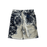 Louis Vuitton Blue Bleached Bandana Monogram Denim Shorts - Morely TrendsLouis Vuitton Type here:)